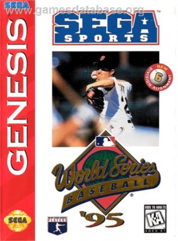 Cover World Series Baseball '95 for Genesis - Mega Drive